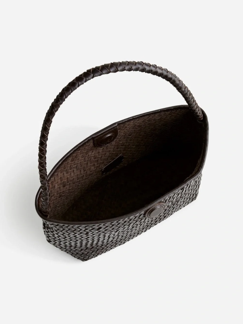 Madewell The Signature Woven Shoulder Bag in Coffee Bean NT928 - Picture 2 of 7